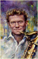 Portrait of Jazz Musician Piers Green