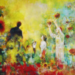 Tournesol, oil on canvas by Dor Duncan